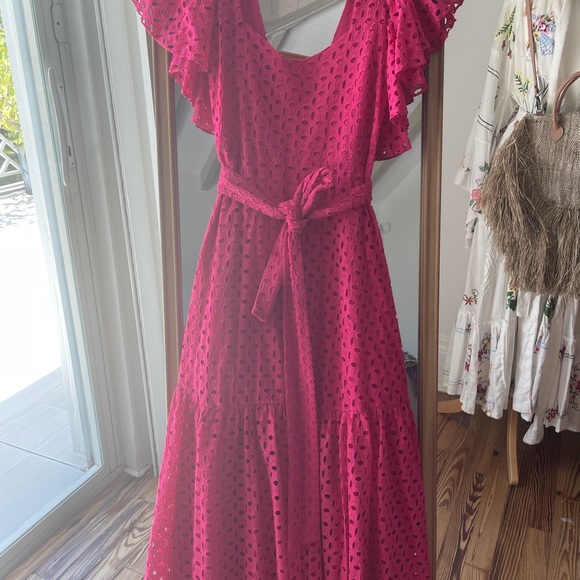 Zara SS22 Fucsia dress. NWT. Size S, M - Picture 8 of 8